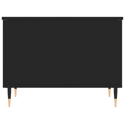 Table basse Noir 60x44,5x45 cm Bois d’ingénierie - Tables basses
