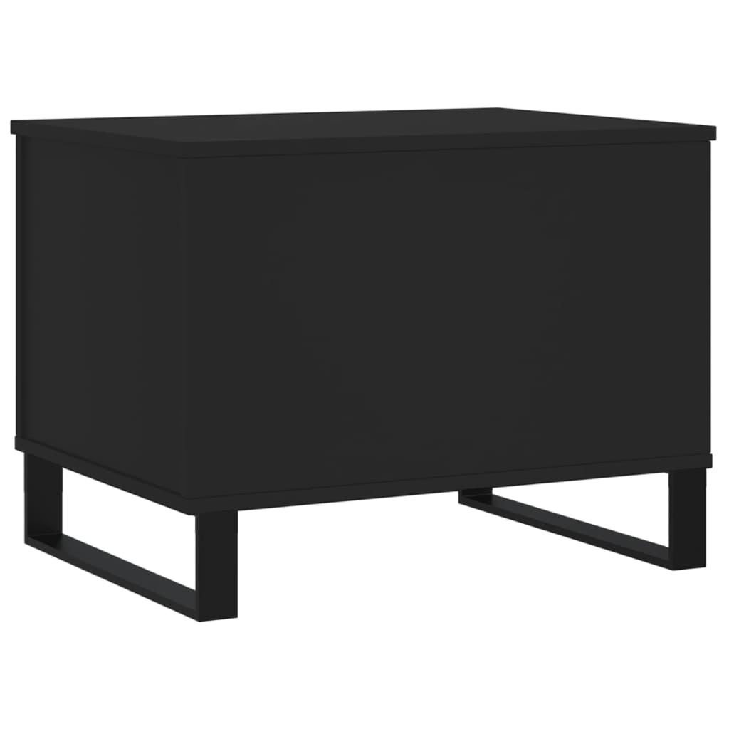 Table basse Noir 60x44,5x45 cm Bois d’ingénierie - Tables basses