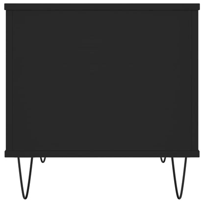Table basse Noir 60x44,5x45 cm Bois d’ingénierie - Tables basses