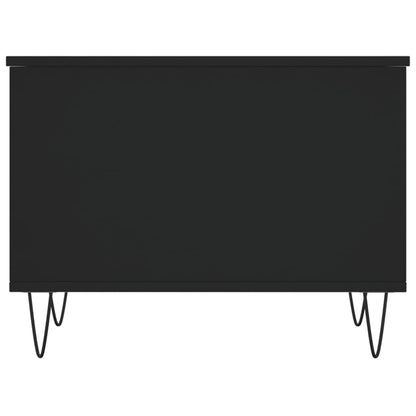 Table basse Noir 60x44,5x45 cm Bois d’ingénierie - Tables basses