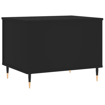 Table basse Noir 60x44,5x45 cm Bois d’ingénierie - Tables basses