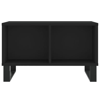 Table basse Noir 60x50x36,5 cm Bois d’ingénierie - Tables basses