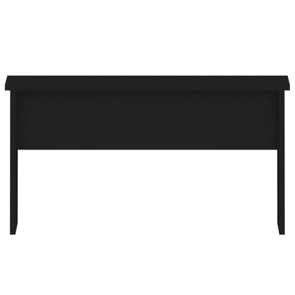 Table basse noir 80x50,5x41,5 cm bois d’ingénierie - Tables basses