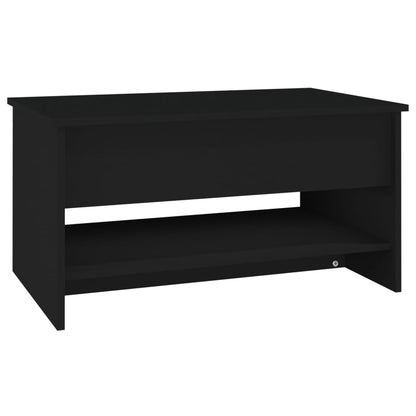 Table basse Noir 80x50x40 cm Bois d’ingénierie - Tables basses