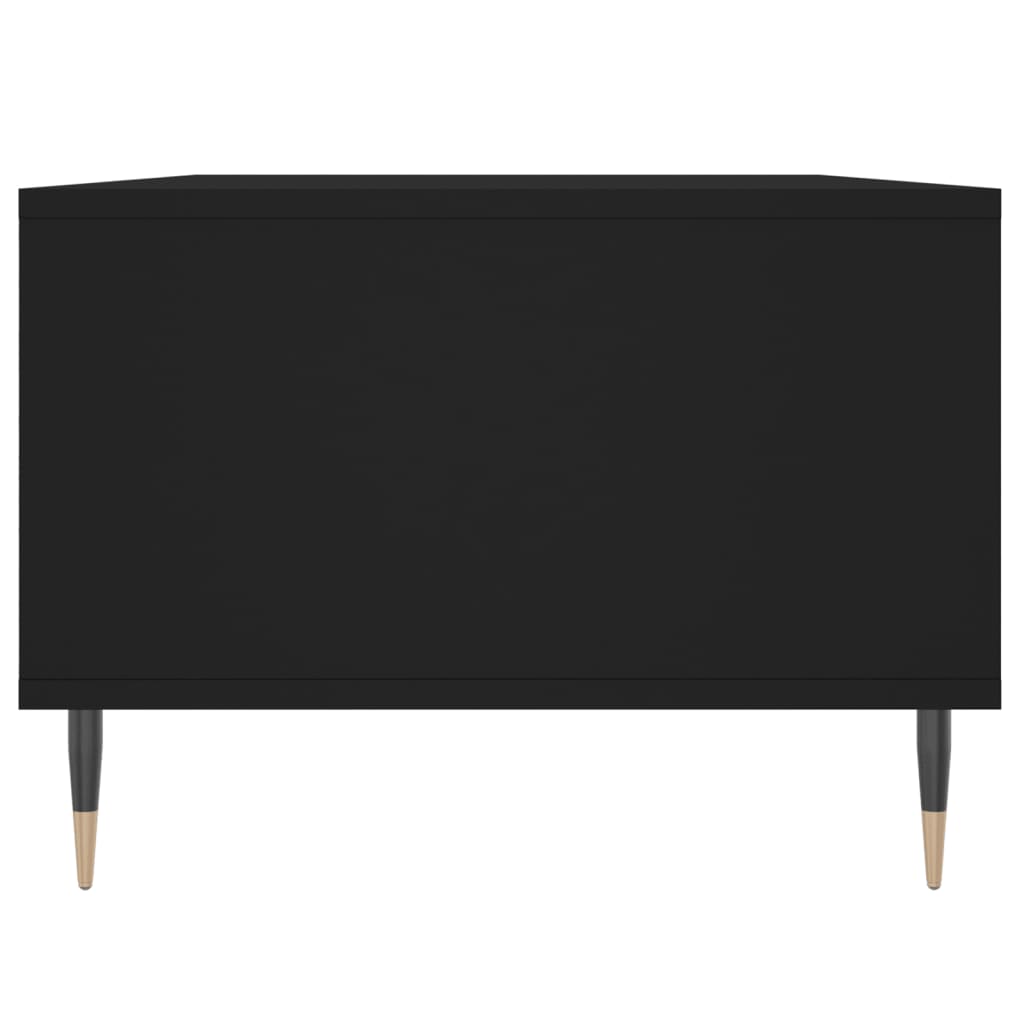 Table basse Noir 90x50x36,5 cm Bois d’ingénierie - Tables basses