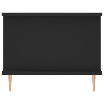 Table basse noir 90x50x40 cm bois d’ingénierie - Tables basses