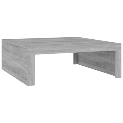 Table basse Sonoma gris 100x100x35 cm Bois d’ingénierie - Tables basses