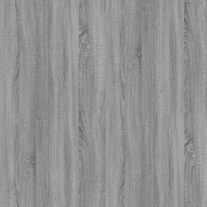 Table basse Sonoma gris 100x45x45 cm Bois d’ingénierie et fer - Tables basses