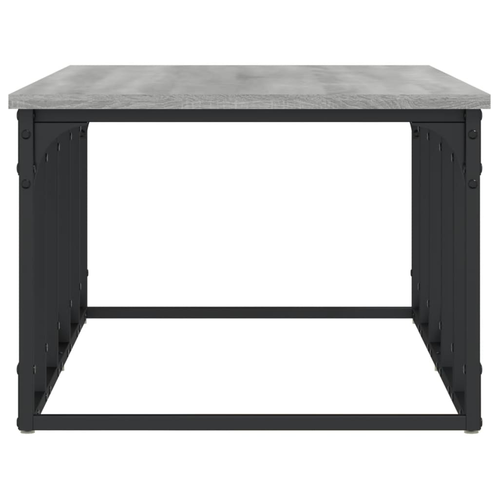 Table basse sonoma gris 100x50x35,5 cm bois d’ingénierie - Tables basses