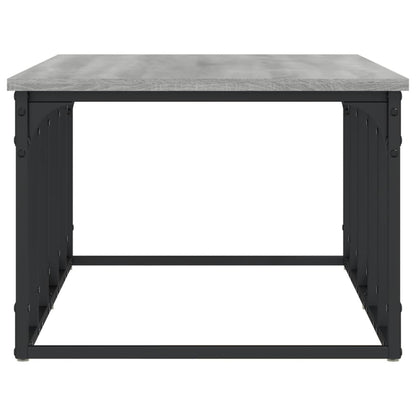 Table basse sonoma gris 100x50x35,5 cm bois d’ingénierie - Tables basses