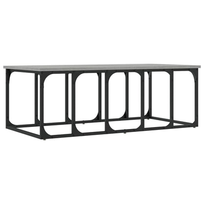Table basse sonoma gris 100x50x35,5 cm bois d’ingénierie - Tables basses