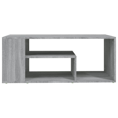 Table basse Sonoma gris 100x50x40 cm Bois d’ingénierie - Tables basses