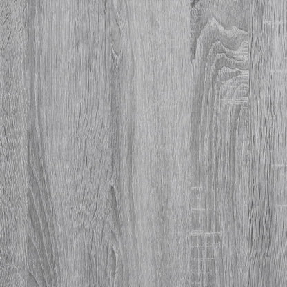 Table basse sonoma gris 100x50x50 cm bois d’ingénierie et métal - Tables basses