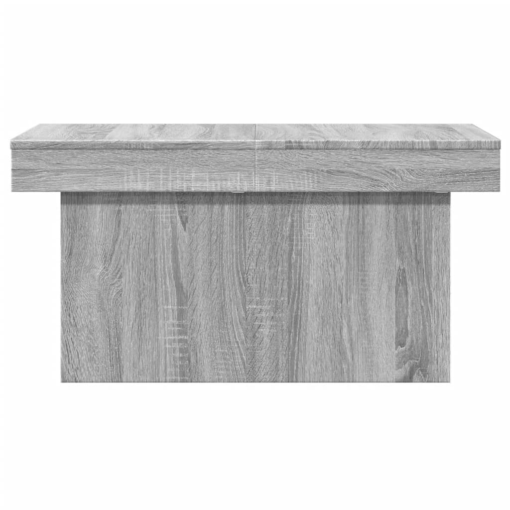 Table basse sonoma gris 100x55x40 cm bois d’ingénierie - Tables basses