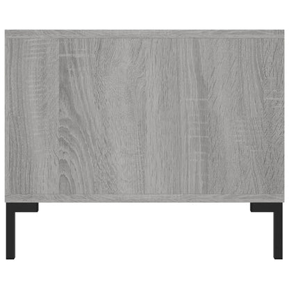 Table basse sonoma gris 102x50x40 cm bois d’ingénierie - Tables basses