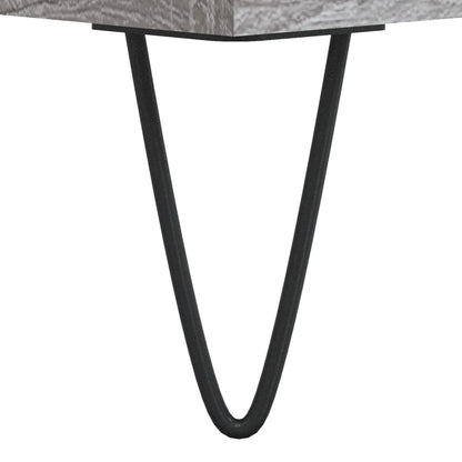 Table basse Sonoma gris 50x50x40 cm Bois d’ingénierie - Tables basses