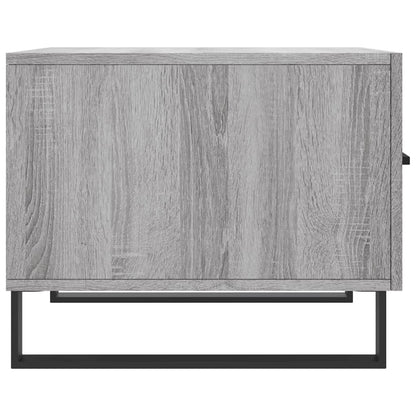 Table basse Sonoma gris 50x50x40 cm Bois d’ingénierie - Tables basses