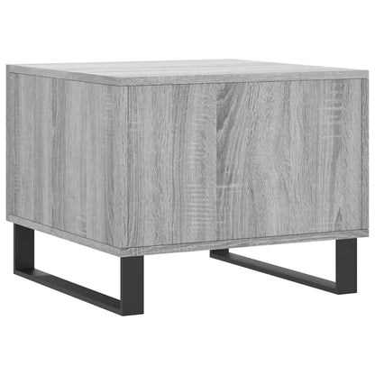 Table basse Sonoma gris 50x50x40 cm Bois d’ingénierie - Tables basses