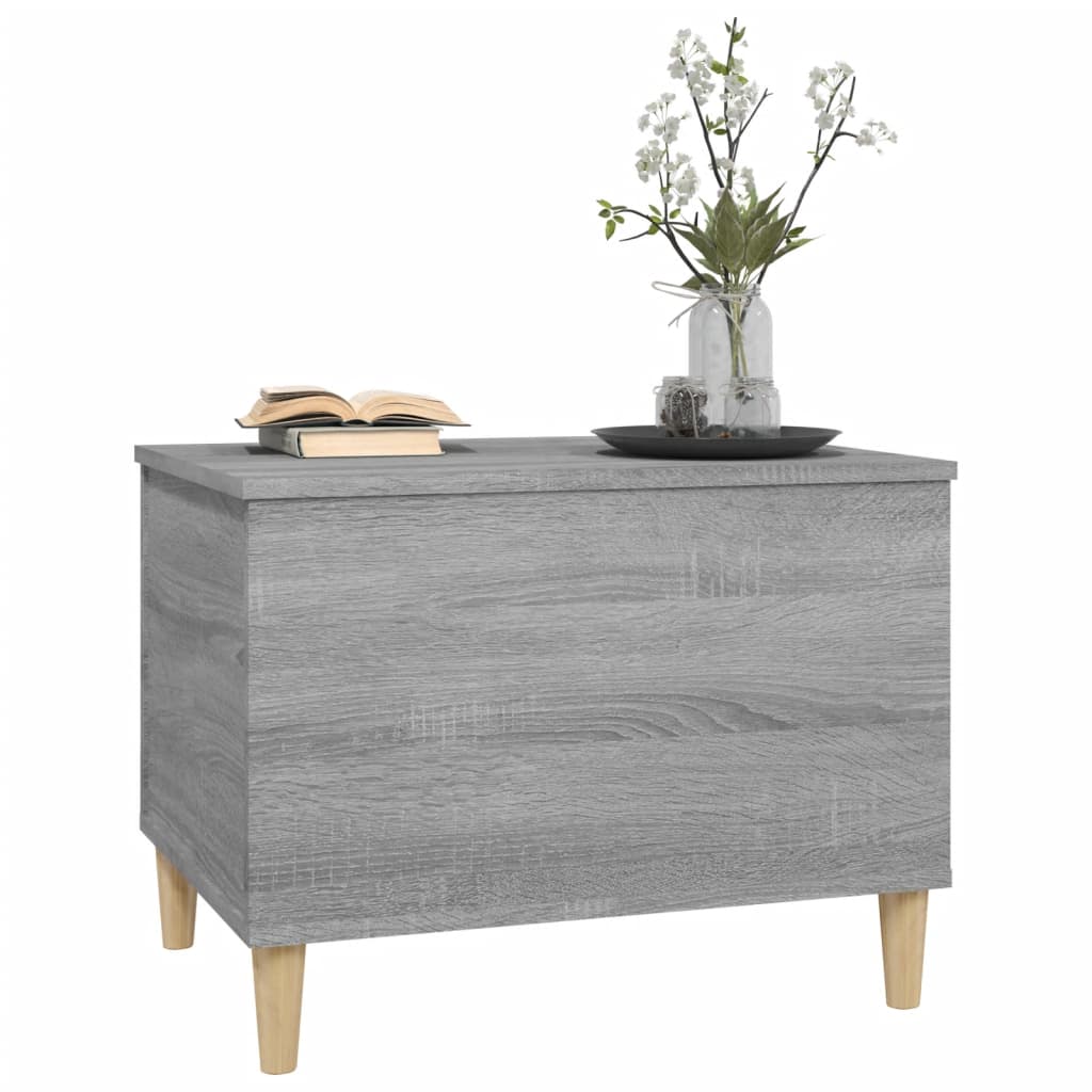 Table basse Sonoma gris 60x44,5x45 cm Bois d’ingénierie - Tables basses