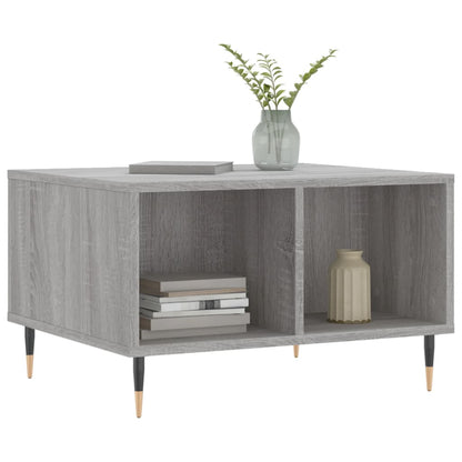 Table basse Sonoma gris 60x50x36,5 cm Bois d’ingénierie - Tables basses