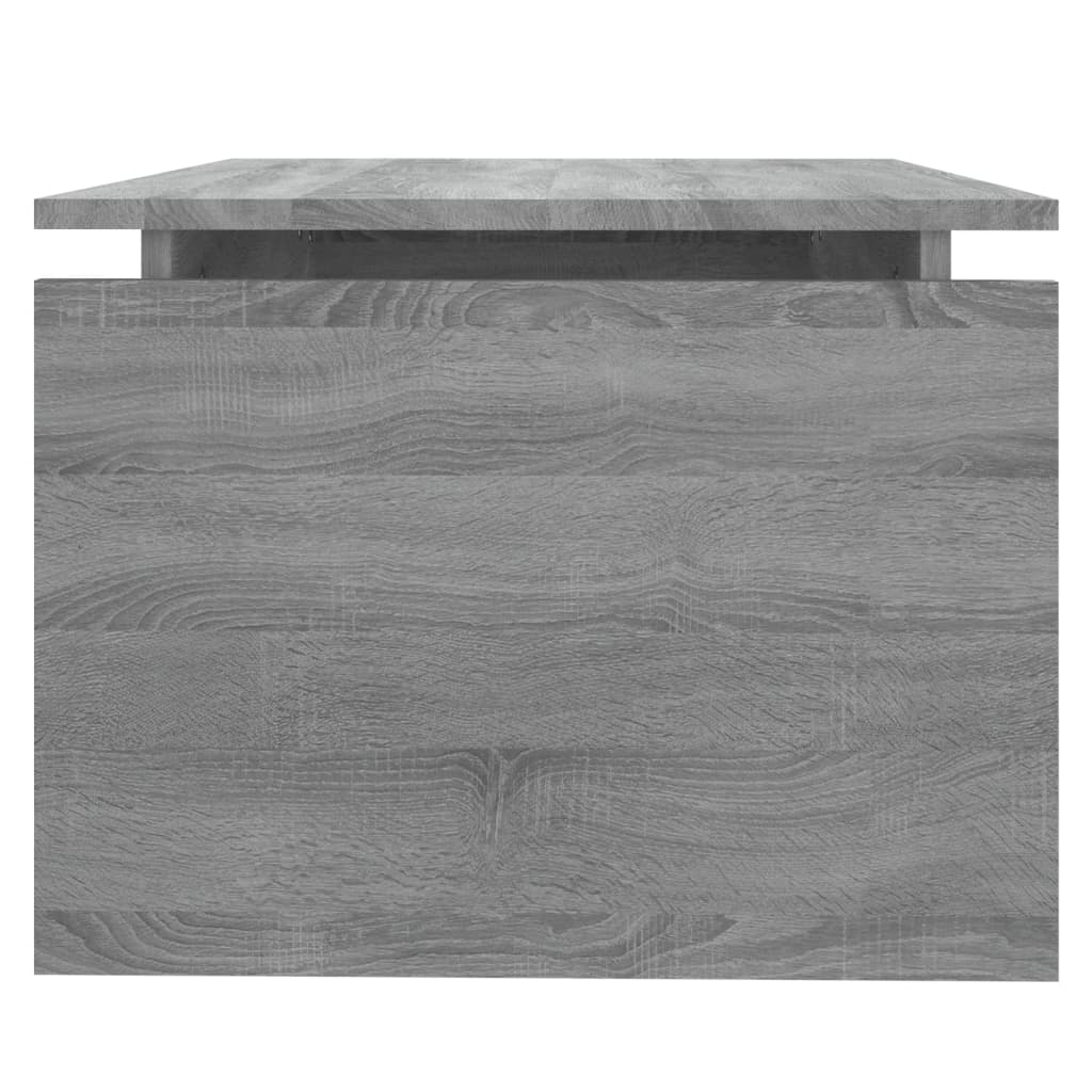 Table basse Sonoma gris 68x50x38 cm Bois d’ingénierie - Tables basses