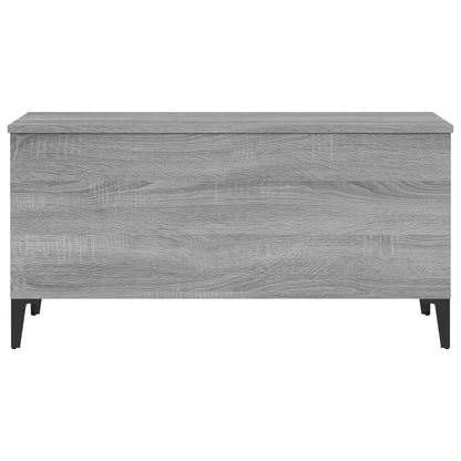 Table basse Sonoma gris 90x44,5x45 cm Bois d’ingénierie - Tables basses