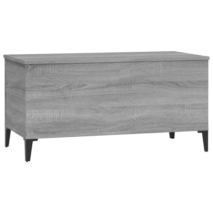 Table basse Sonoma gris 90x44,5x45 cm Bois d’ingénierie - Tables basses