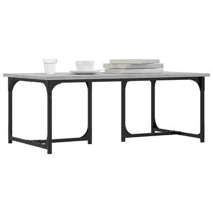 Table basse Sonoma gris 90x50x35 cm Bois d’ingénierie - Tables basses