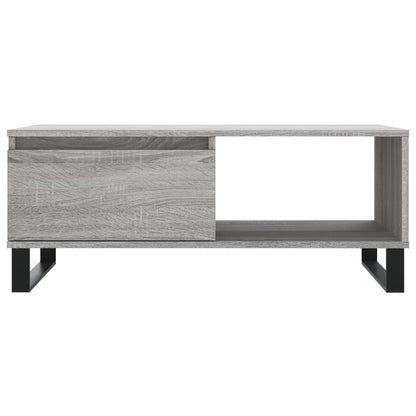 Table basse Sonoma gris 90x50x36,5 cm Bois d’ingénierie - Tables basses