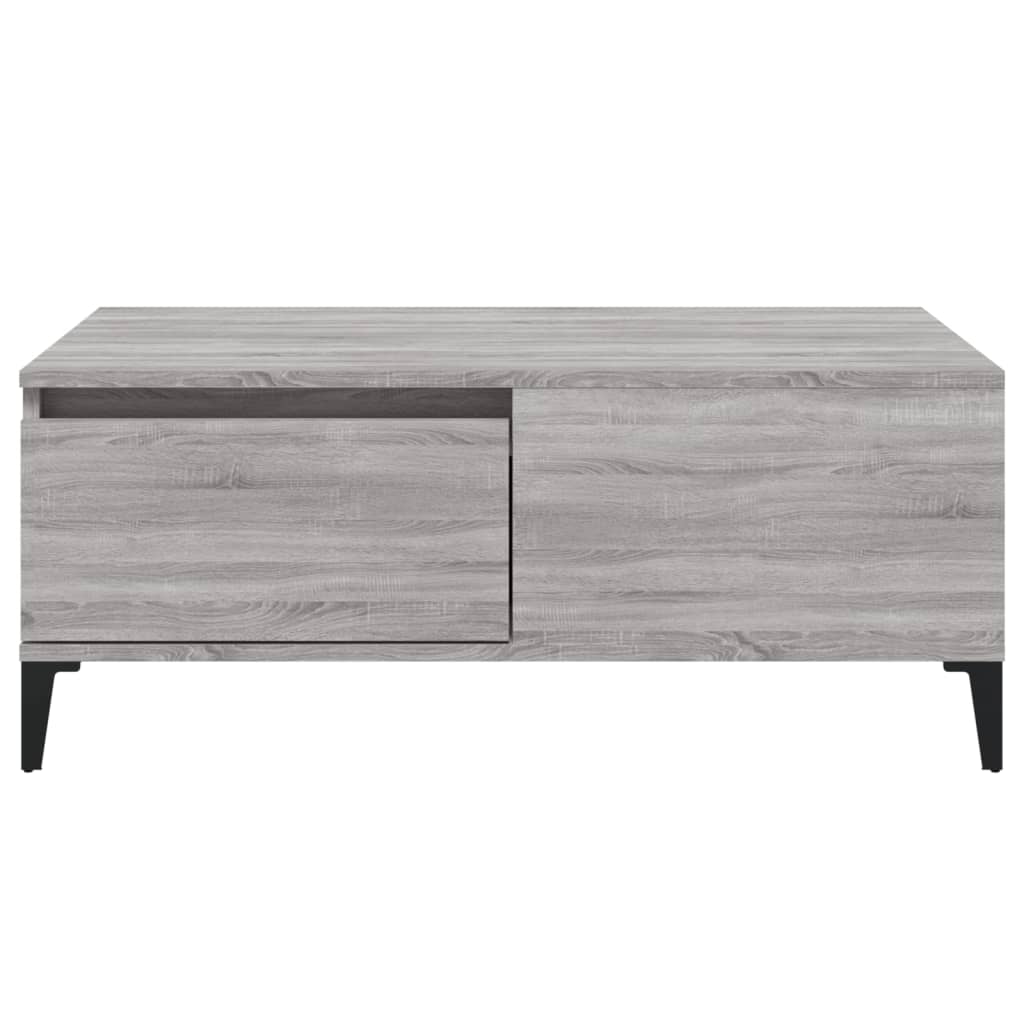 Table basse Sonoma gris 90x50x36,5 cm Bois d’ingénierie - Tables basses