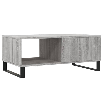Table basse Sonoma gris 90x50x36,5 cm Bois d’ingénierie - Tables basses