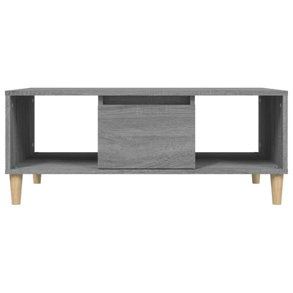 Table basse Sonoma gris 90x50x36,5 cm Bois d’ingénierie - Tables basses
