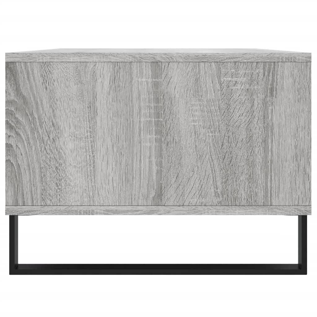 Table basse Sonoma gris 90x50x36,5 cm Bois d’ingénierie - Tables basses