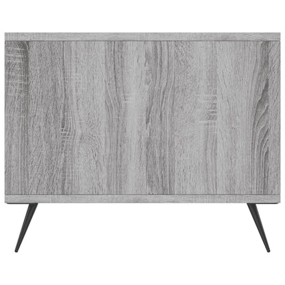 Table basse sonoma gris 90x50x40 cm bois d’ingénierie - Tables basses