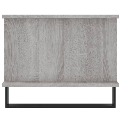 Table basse sonoma gris 90x50x40 cm bois d’ingénierie - Tables basses