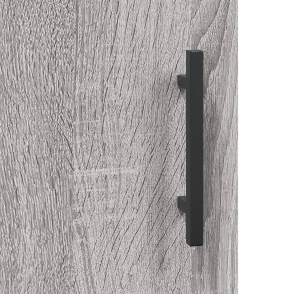 Table basse sonoma gris 90x50x40 cm bois d’ingénierie - Tables basses