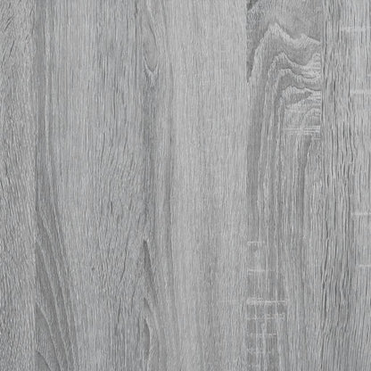 Table basse sonoma gris 90x57x35 cm bois d’ingénierie et métal - Tables basses