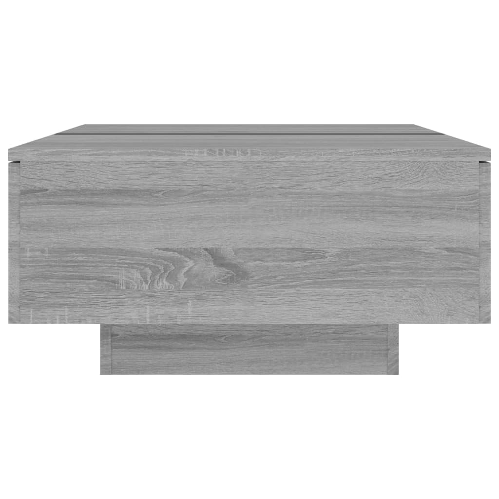 Table basse Sonoma gris 90x60x31 cm Bois d’ingénierie - Tables basses