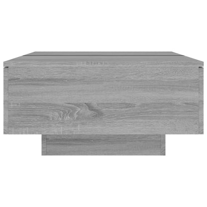Table basse Sonoma gris 90x60x31 cm Bois d’ingénierie - Tables basses