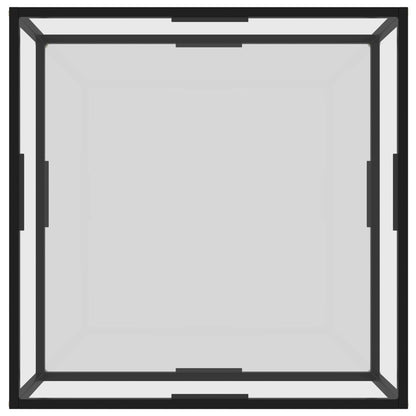 Table basse Transparent 80x80x35 cm Verre trempé - Tables basses