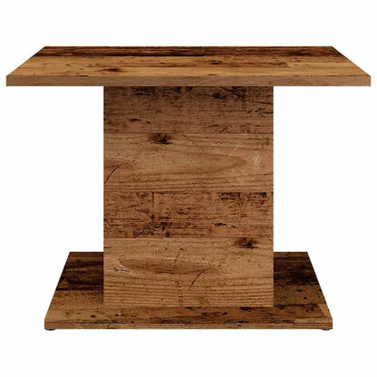 Table basse vieux bois 55,5x55,5x40 cm bois d’ingénierie - Tables basses