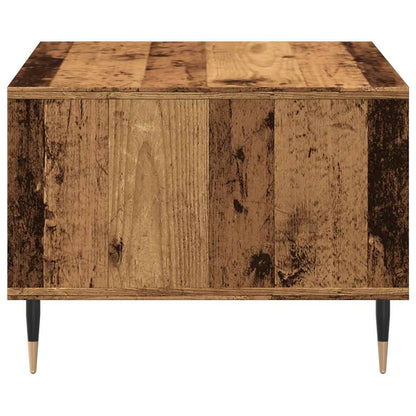 Table basse vieux bois 60x50x36,5 cm bois d’ingénierie - Tables basses