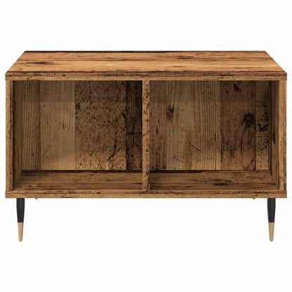 Table basse vieux bois 60x50x36,5 cm bois d’ingénierie - Tables basses
