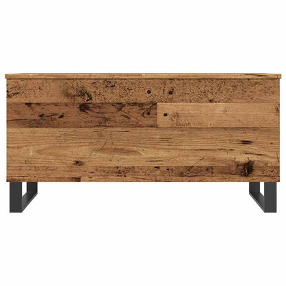 Table basse vieux bois 90x44,5x45 cm bois d’ingénierie - Tables basses