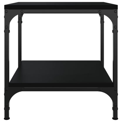 Table d’appoint Noir 40x40x40 cm Bois d’ingénierie - Tables basses