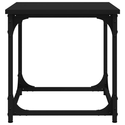 Table d’appoint Noir 40x40x40 cm Bois d’ingénierie - Tables basses