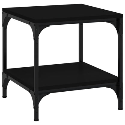 Table d’appoint Noir 40x40x40 cm Bois d’ingénierie - Tables basses