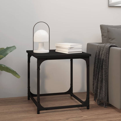 Table d’appoint Noir 40x40x40 cm Bois d’ingénierie - Tables basses