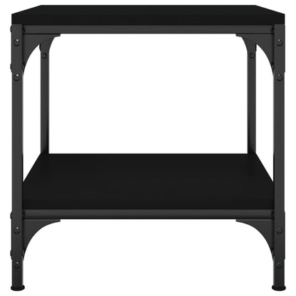 Table d’appoint Noir 40x40x40 cm Bois d’ingénierie - Tables basses