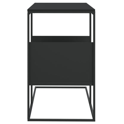 Table d’appoint Noir 55x36x59,5 cm Bois d’ingénierie - Tables basses